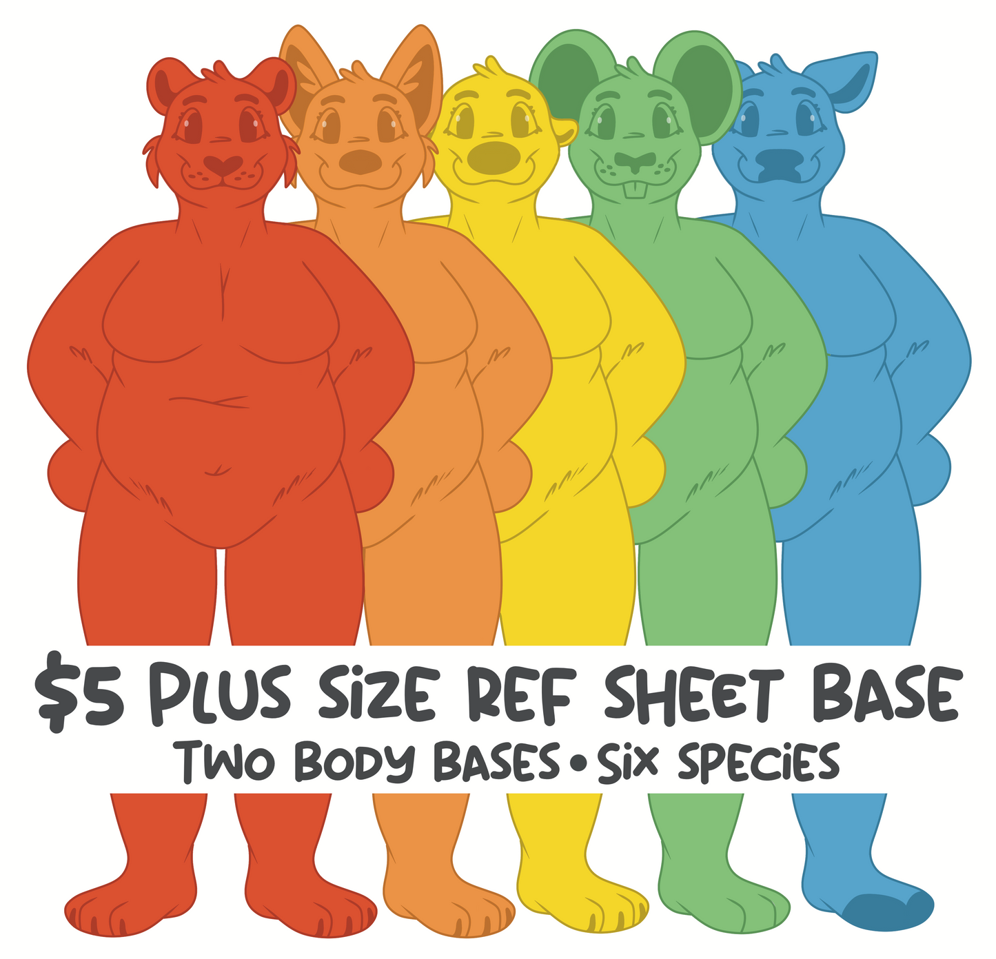 Plus Size Reference Sheet Base