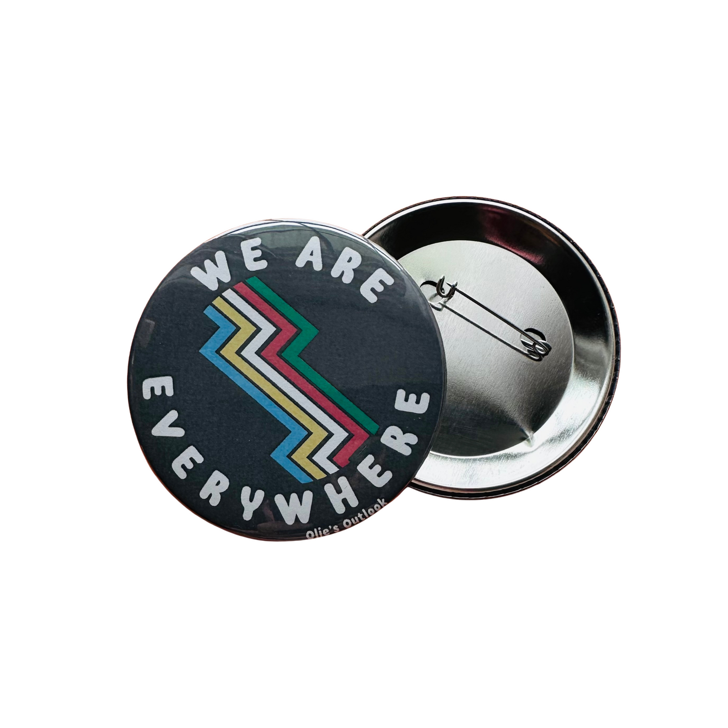 We Are Everywhere Disability Button