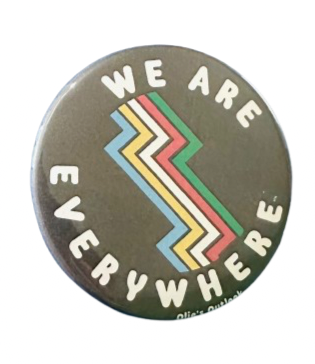 We Are Everywhere Disability Button