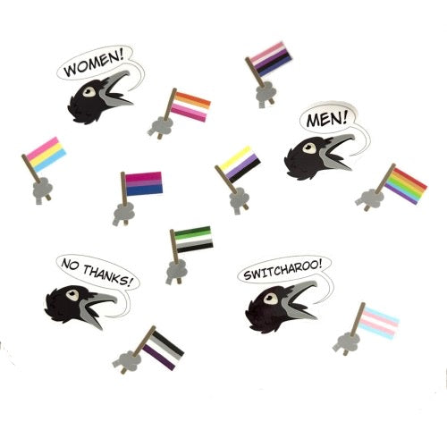 Crow Flag Stickers (Online Exclusive!)